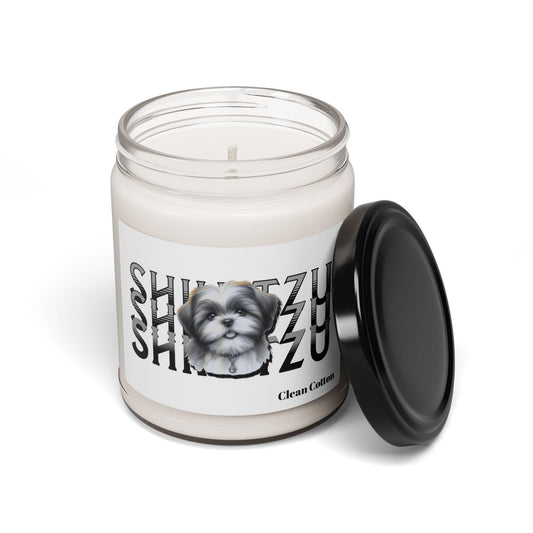 Shih Tzu Stack Scented Soy Candle - Perfect Gift for Dog Lovers