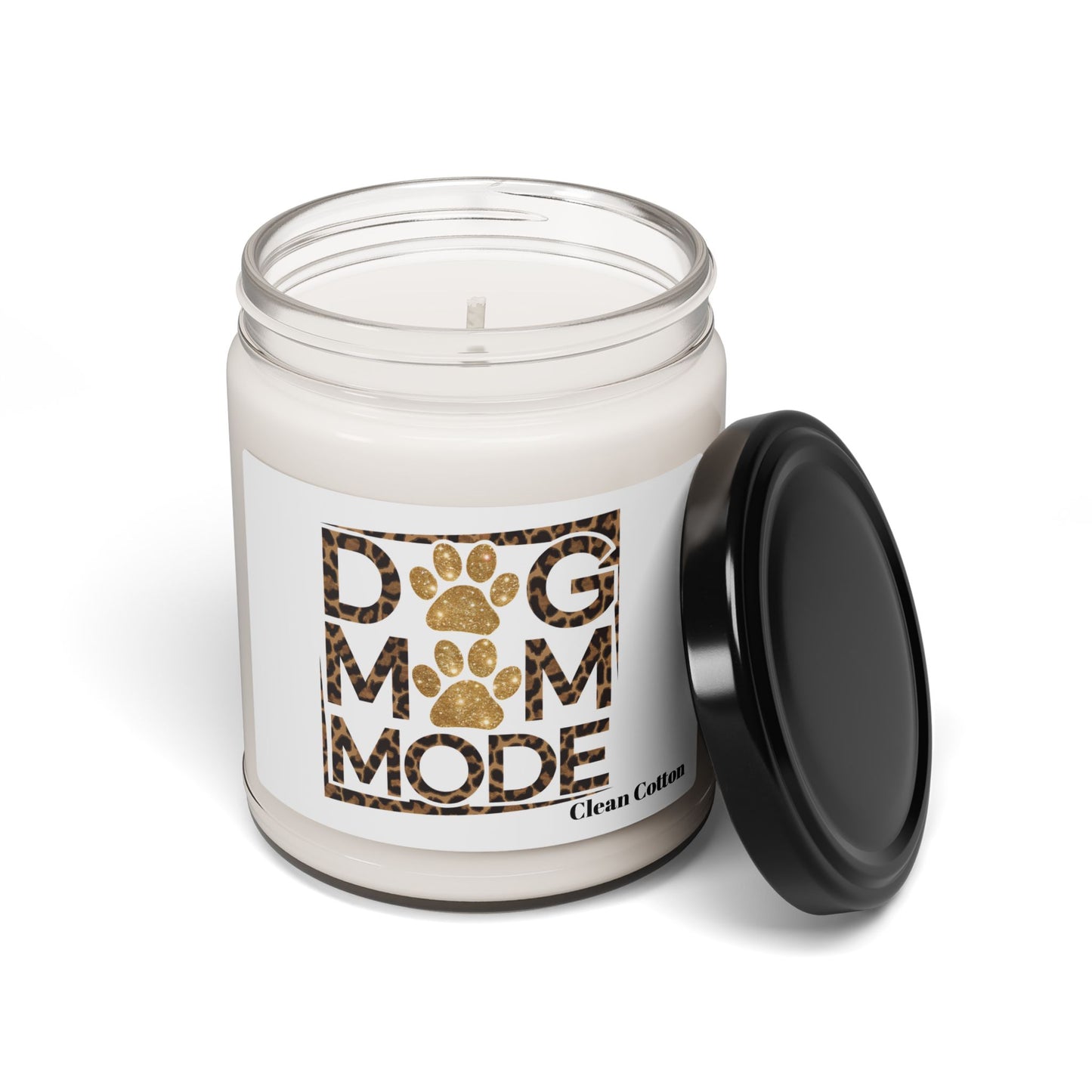 Dog Mom Mode Scented Soy Candle – Cute Gift for Shih Tzu Lovers