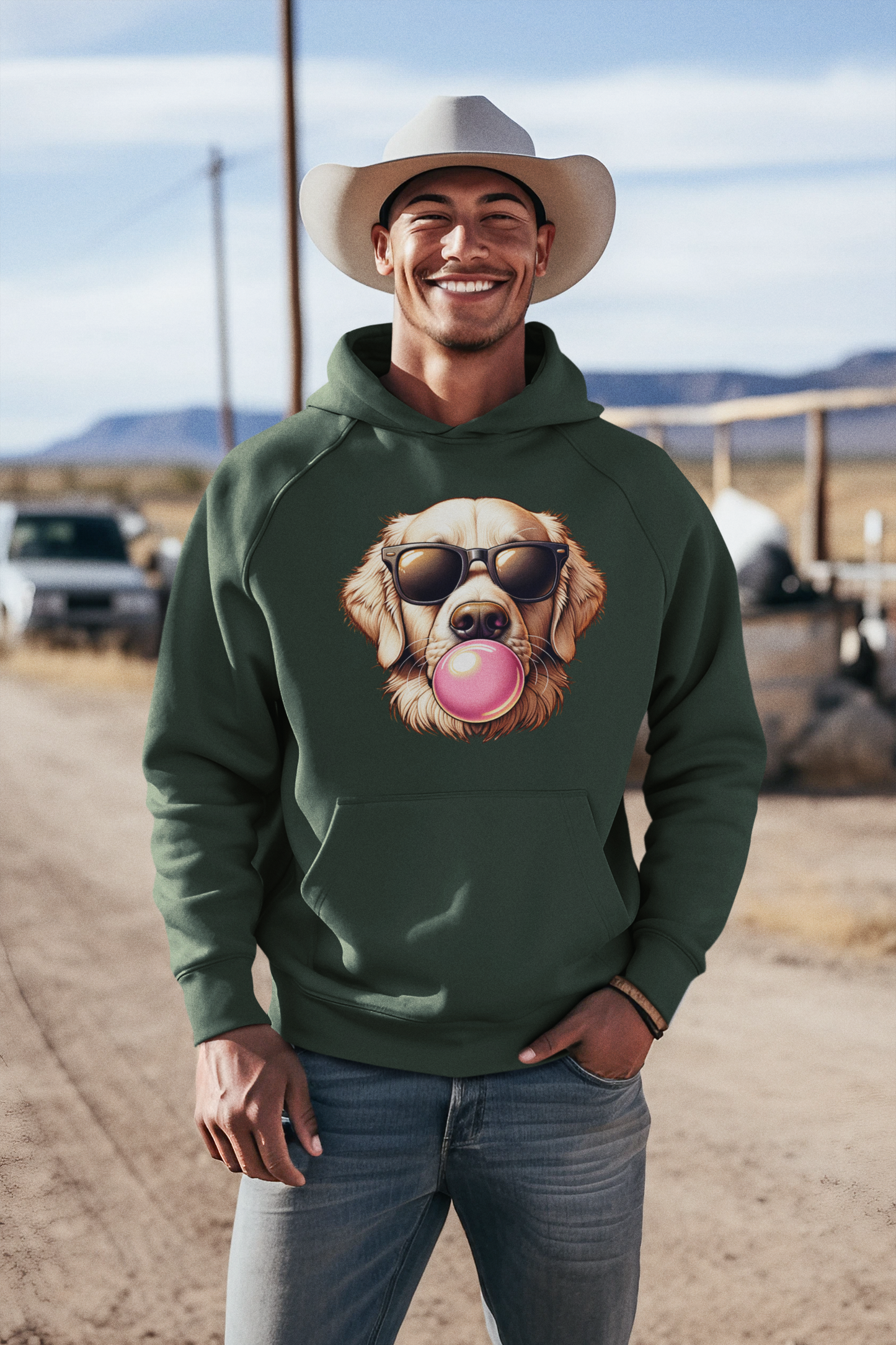 Golden-with-Gum-Unisex Heavy Blend™ Hooded Sweatshirt