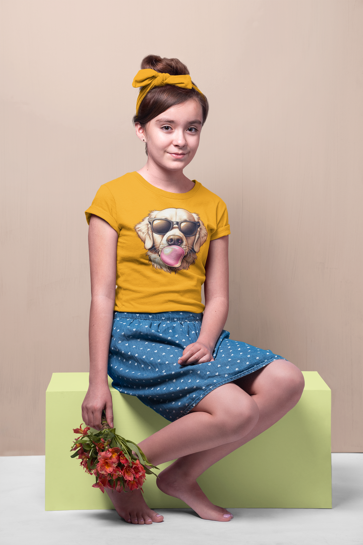 Golden-with-Gum-Youth -Short Sleeve Tee