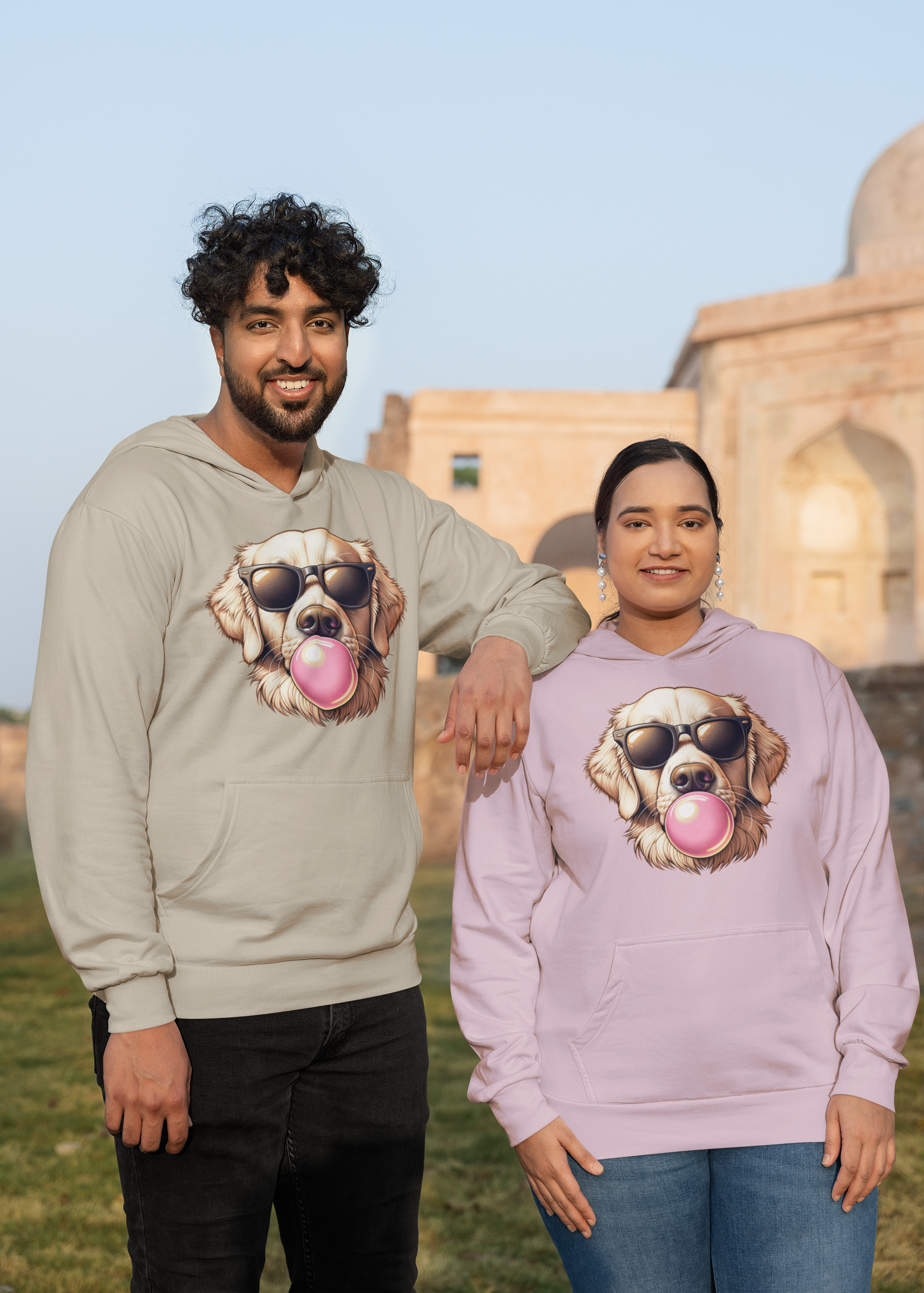 Golden-with-Gum-Unisex Heavy Blend™ Hooded Sweatshirt