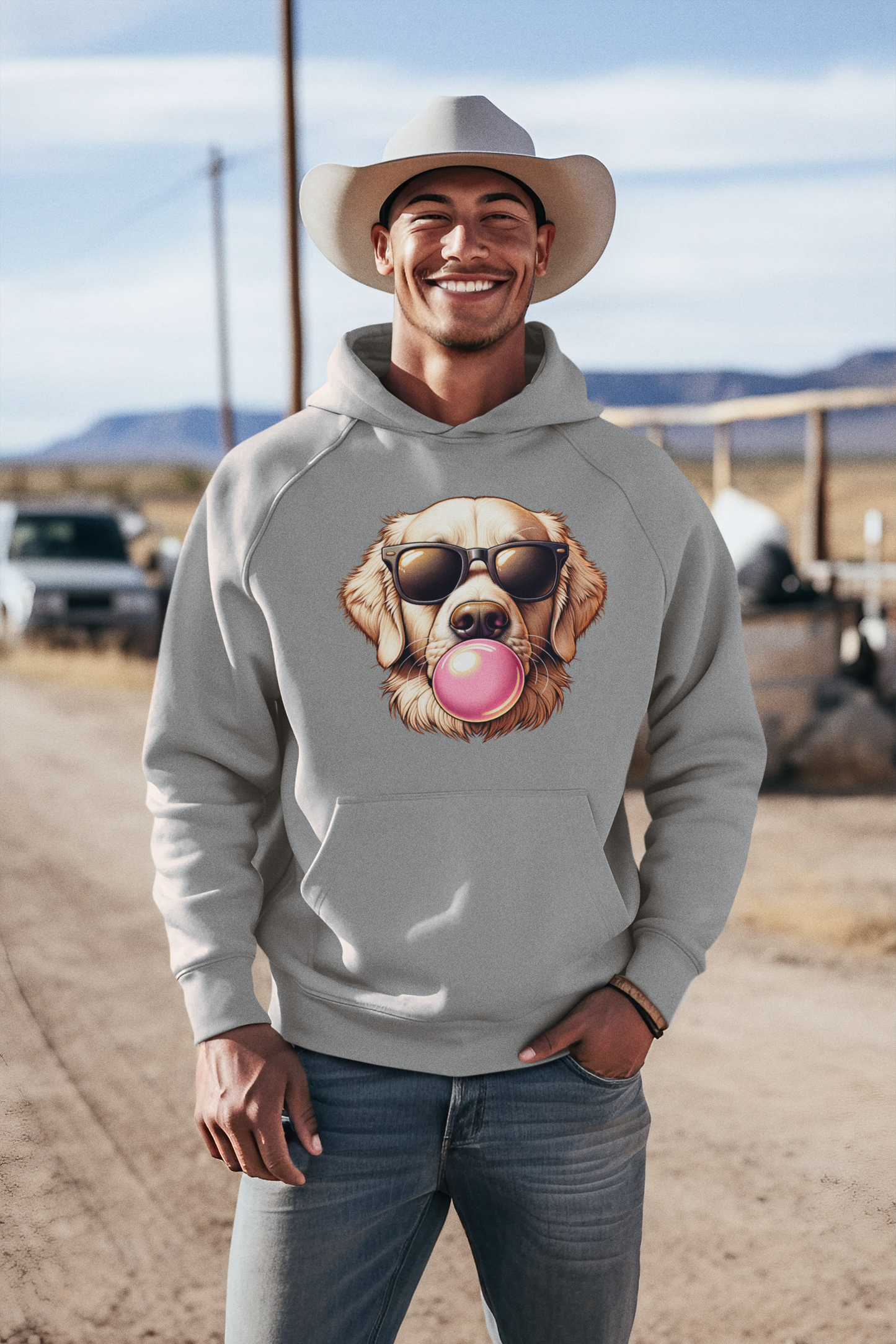 Golden-with-Gum-Unisex Heavy Blend™ Hooded Sweatshirt
