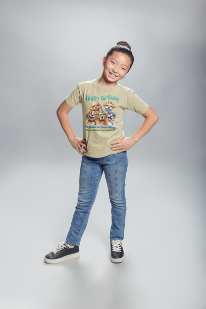 Funny Dog Birthday Youth Tee – You’re Not Old, You’re Vintage!