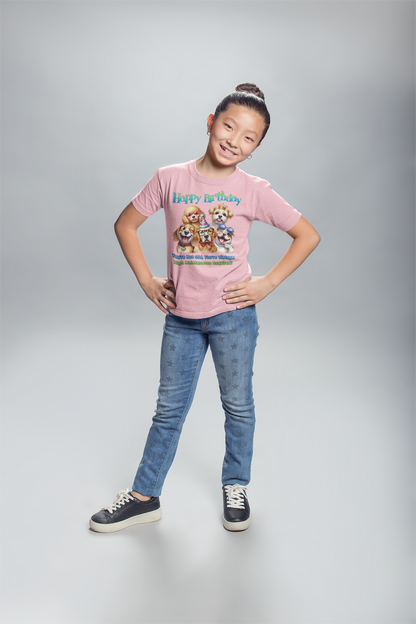 Funny Dog Birthday Youth Tee – You’re Not Old, You’re Vintage!