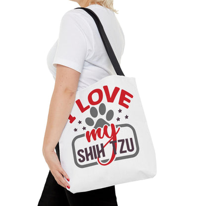 I Love My Shih Tzu Tote Bag - Shih Tzu Gifts