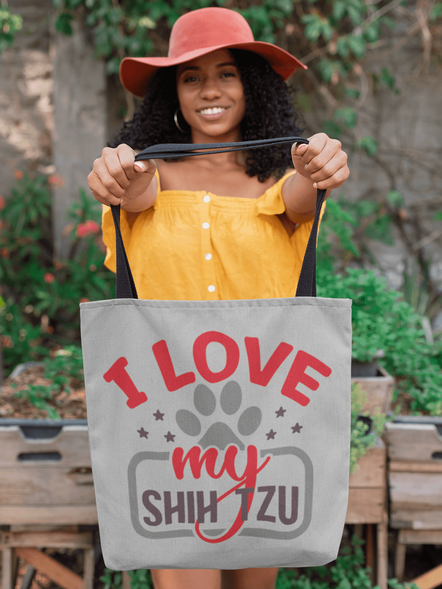 I Love My Shih Tzu Tote Bag - Shih Tzu Gifts
