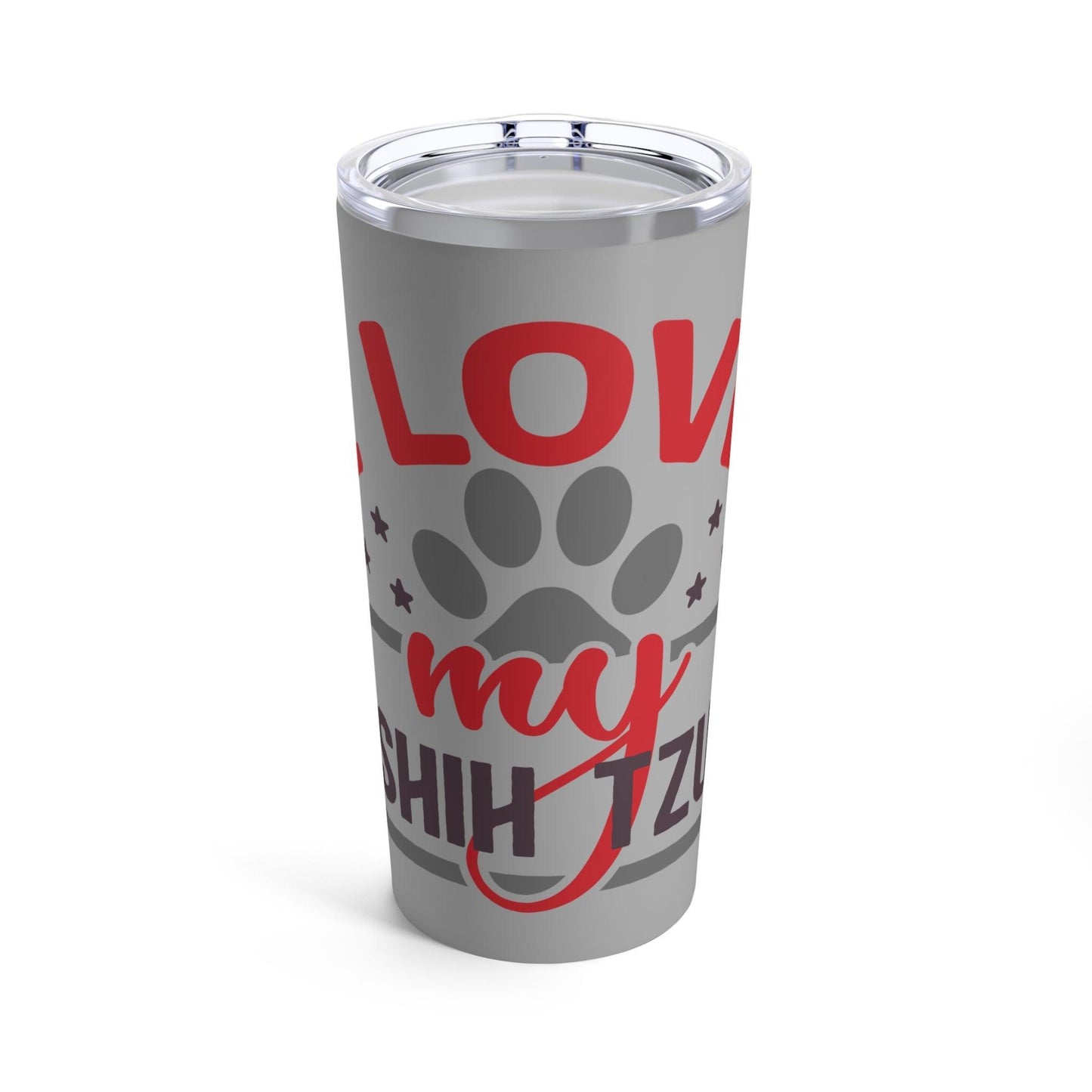 I Love My Shih Tzu Tumbler - Shih Tzu Gifts
