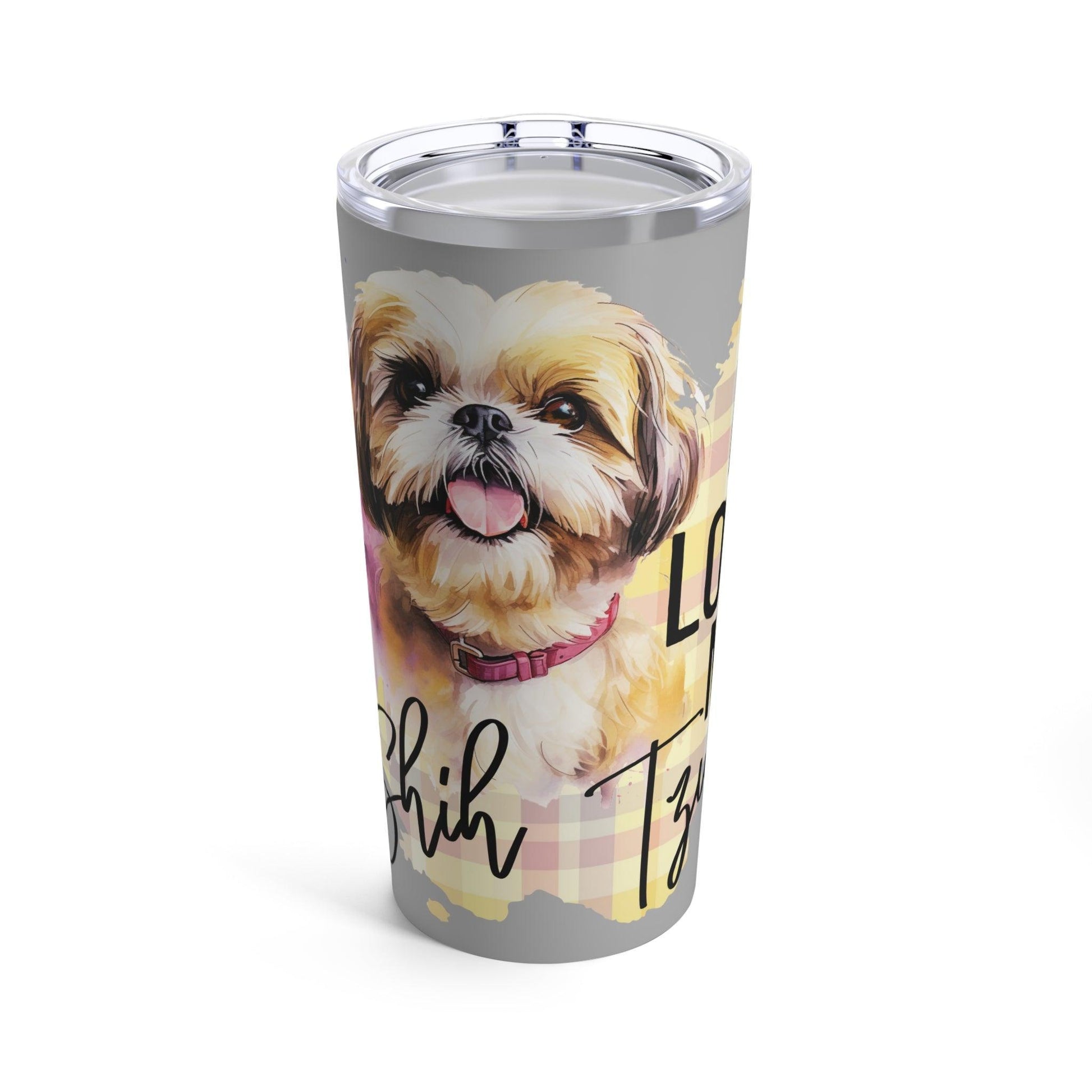 I Love My Shih Tzu Tumbler - Shih Tzu Gifts