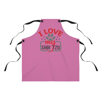 I Love My Shih Tzu Apron - Shih Tzu Gifts
