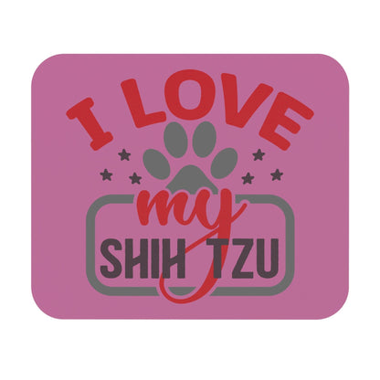 I Love My Shih Tzu Mouse Pad - Shih Tzu Gifts