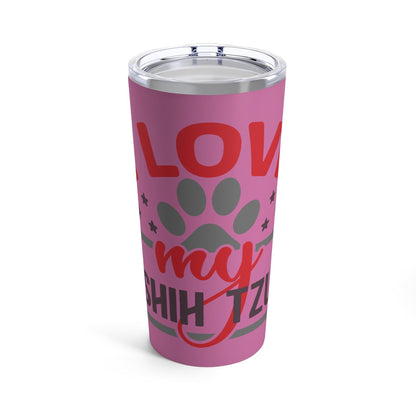 I Love My Shih Tzu Tumbler - Shih Tzu Gifts