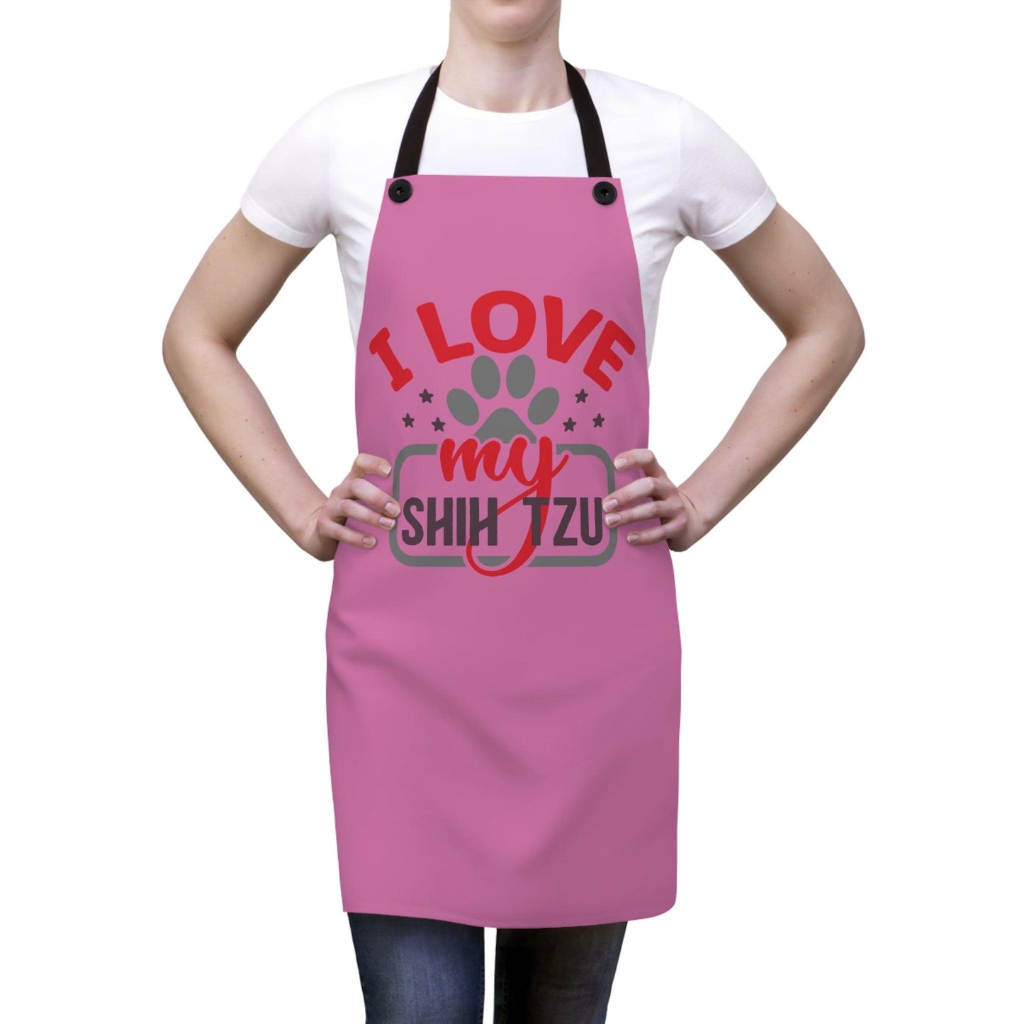 I Love My Shih Tzu Apron - Shih Tzu Gifts