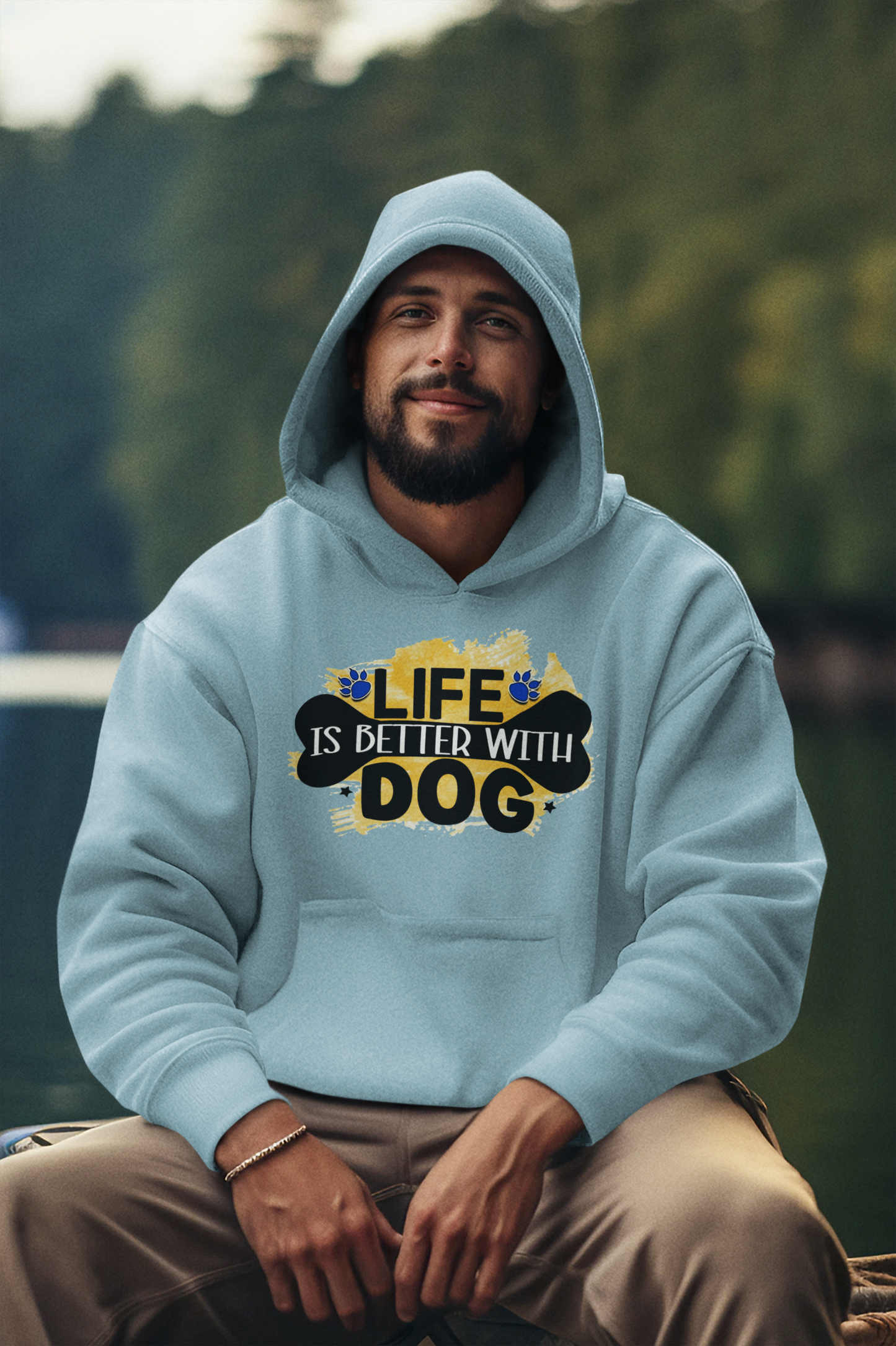 Life Is Better With Dog Hoodie – Cozy Gift for Dog Lovers & Owners