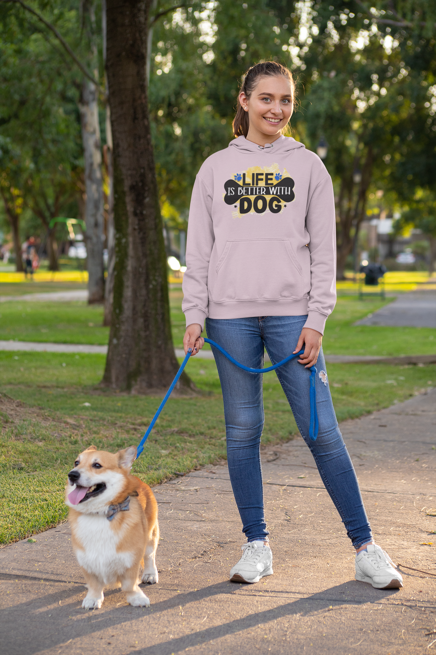 Life Is Better With Dog Hoodie – Cozy Gift for Dog Lovers & Owners