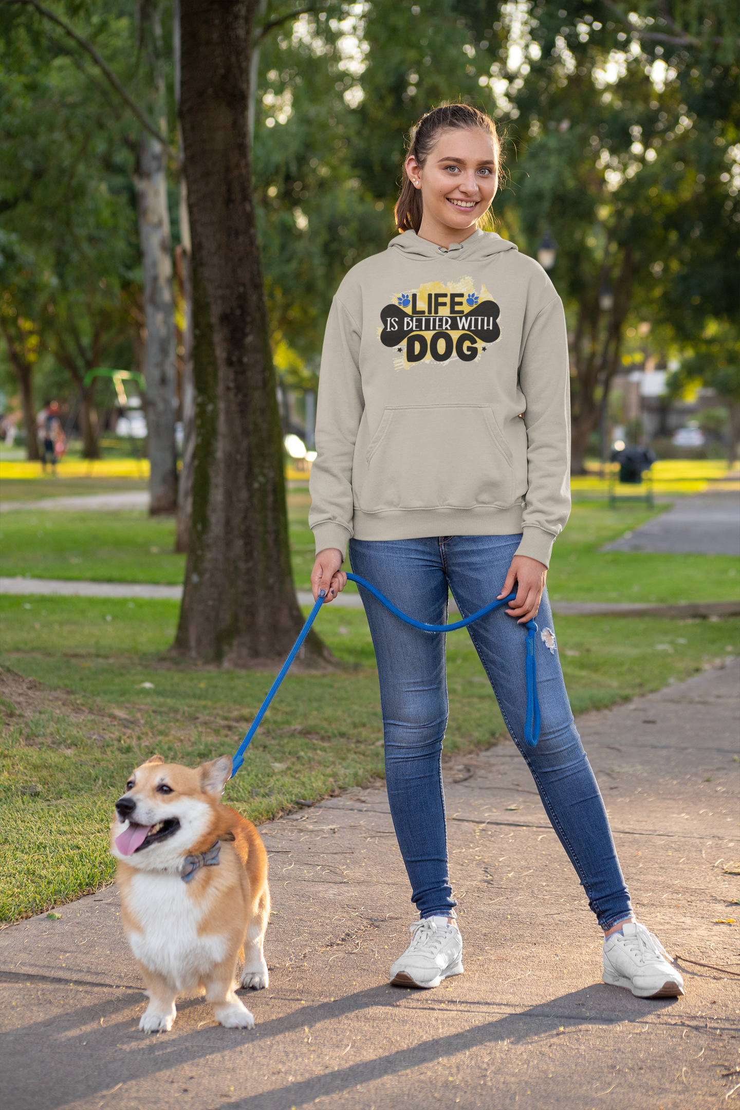 Life Is Better With Dog Hoodie – Cozy Gift for Dog Lovers & Owners