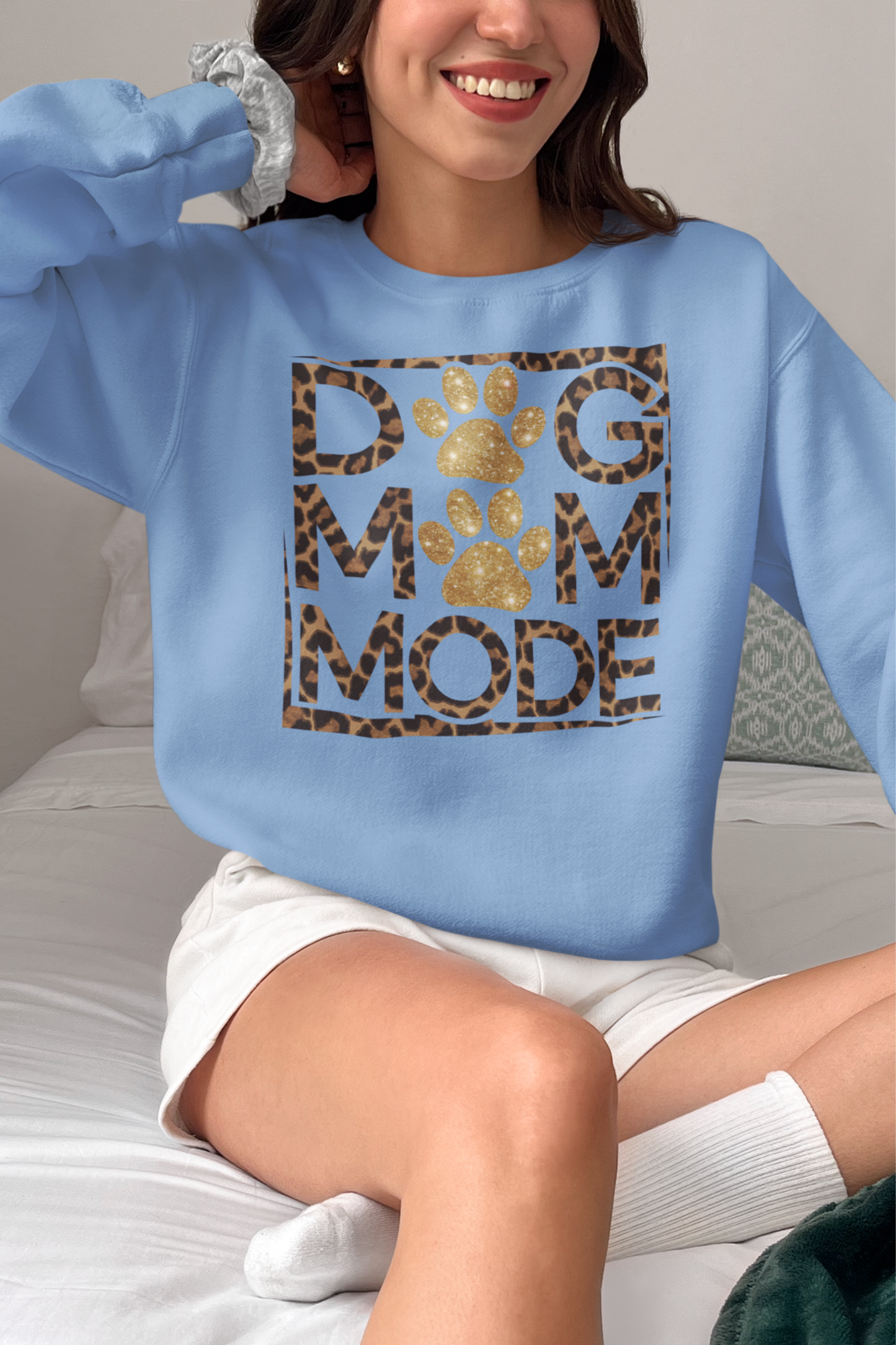 Dog Mom Mode Sweatshirt – Cozy Gift for Shih Tzu and Dog Lovers