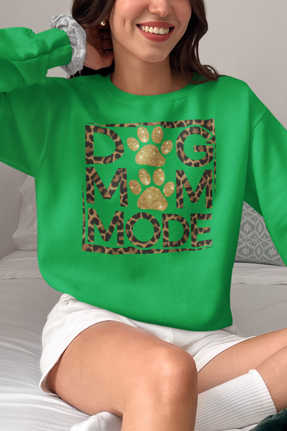 Dog Mom Mode Sweatshirt – Cozy Gift for Shih Tzu and Dog Lovers