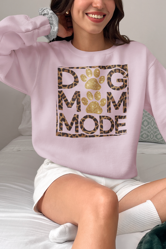 Dog Mom Mode Sweatshirt – Cozy Gift for Shih Tzu and Dog Lovers