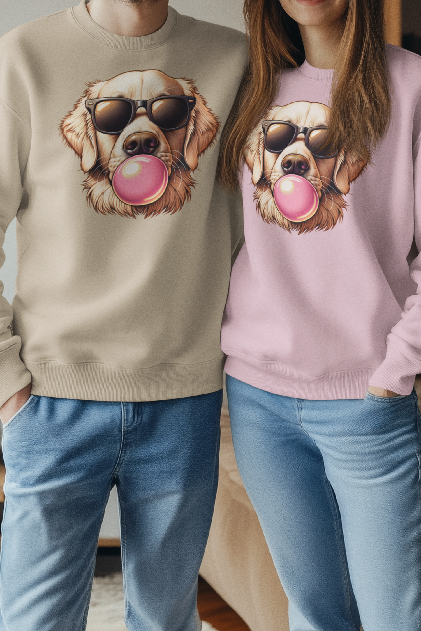 Golden- with- Gum- Sweatshirt