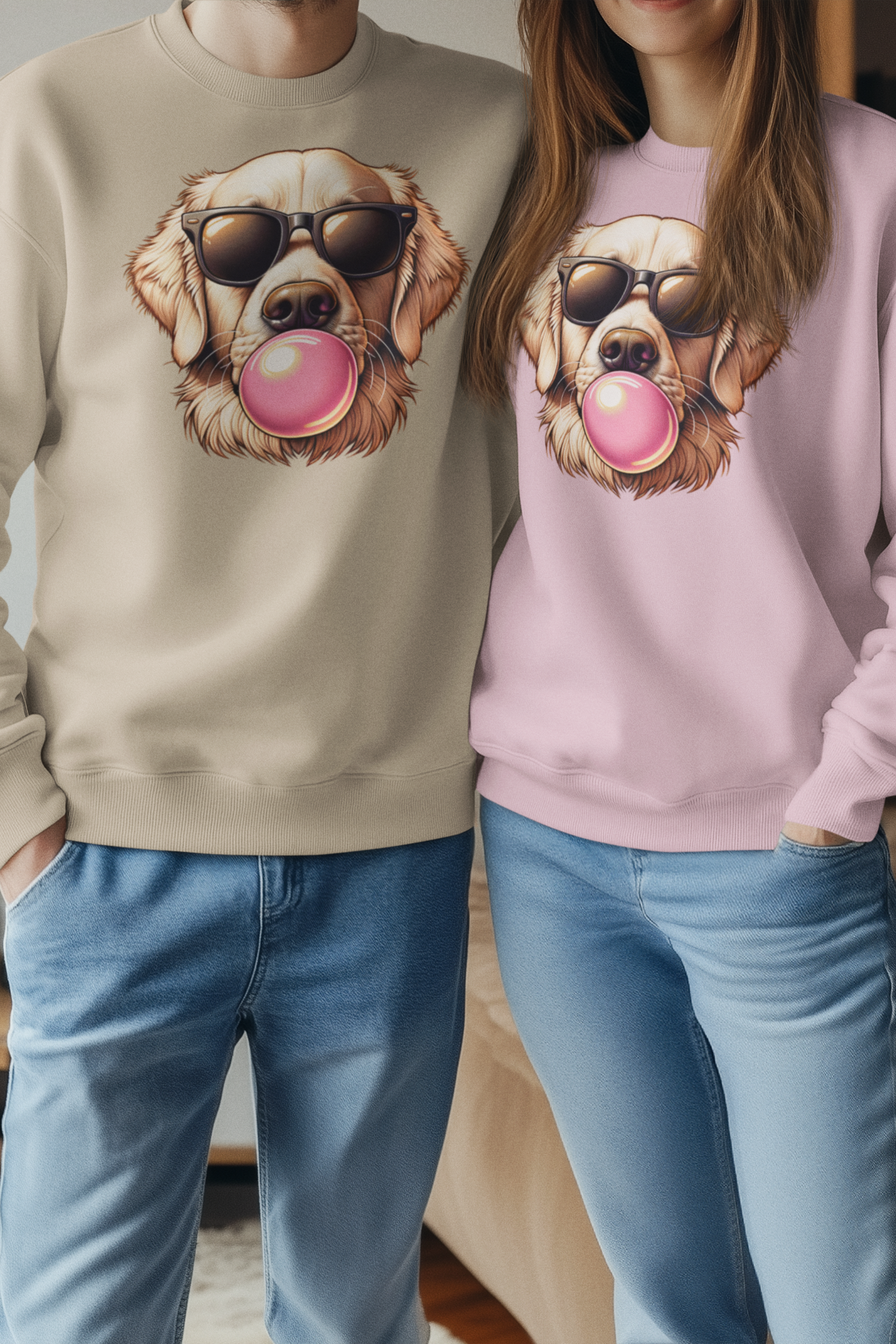 Golden- with- Gum- Sweatshirt