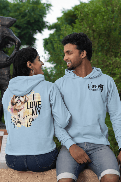 I Love My Shih Tzu Hooded Sweatshirt - Shih Tzu Gifts