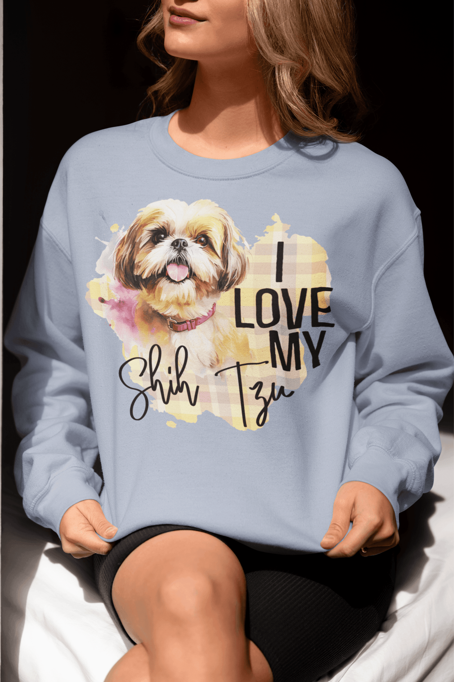 I Love My Shih Tzu Sweatshirt - Shih Tzu Gifts