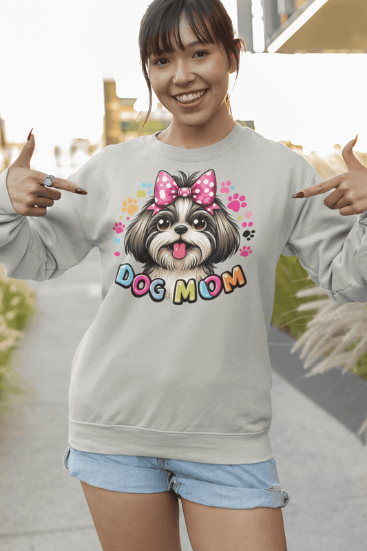 Shih Tzu Dog Mom Sweatshirt - Shih Tzu Gifts
