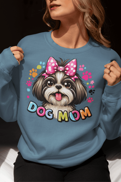 Shih Tzu Dog Mom Sweatshirt - Shih Tzu Gifts