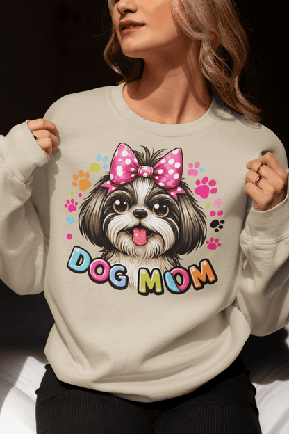 Shih Tzu Dog Mom Sweatshirt - Shih Tzu Gifts
