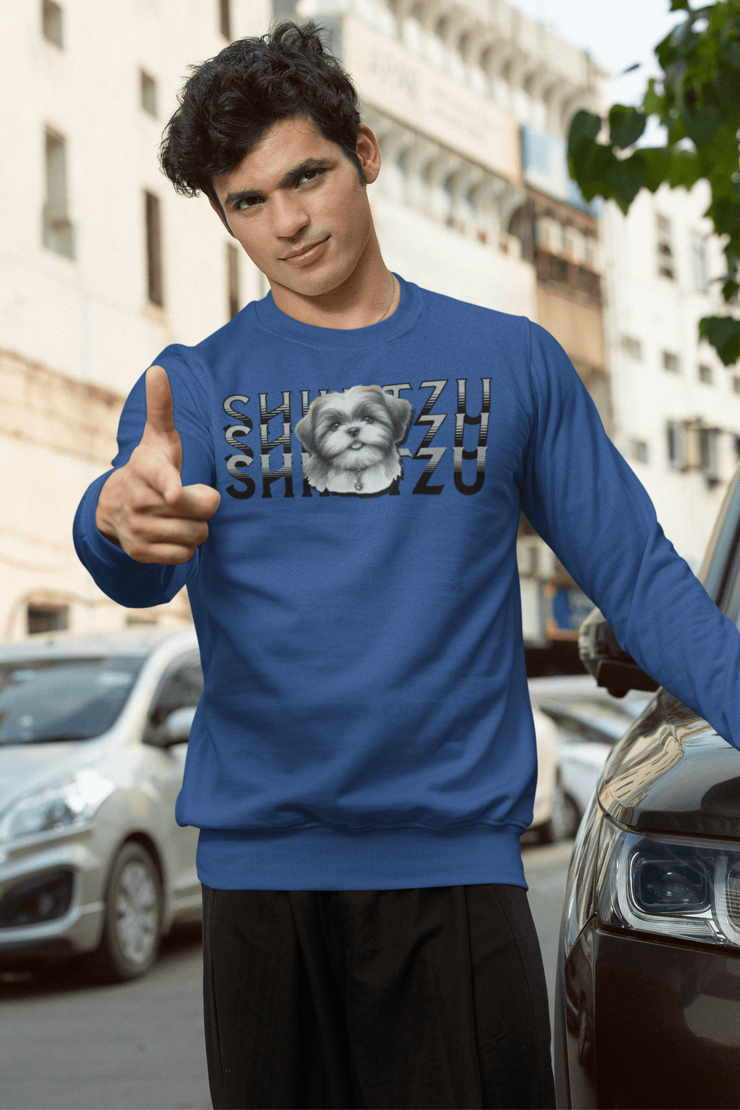 Adorable Shih Tzu Stack Sweatshirt – Perfect Gift for Dog Lovers