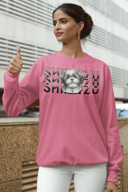 Adorable Shih Tzu Stack Sweatshirt – Perfect Gift for Dog Lovers