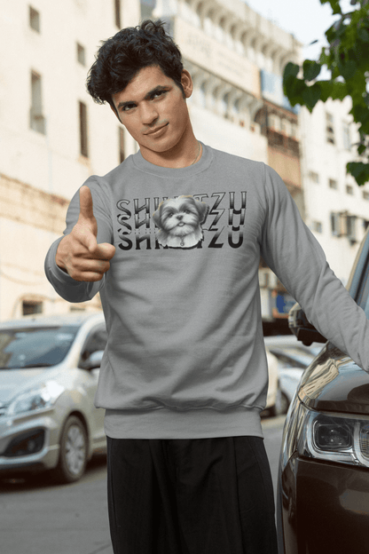 Adorable Shih Tzu Stack Sweatshirt – Perfect Gift for Dog Lovers