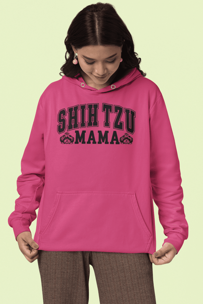 Shih Tzu Mama Hooded Sweatshirt - Shih Tzu Gifts