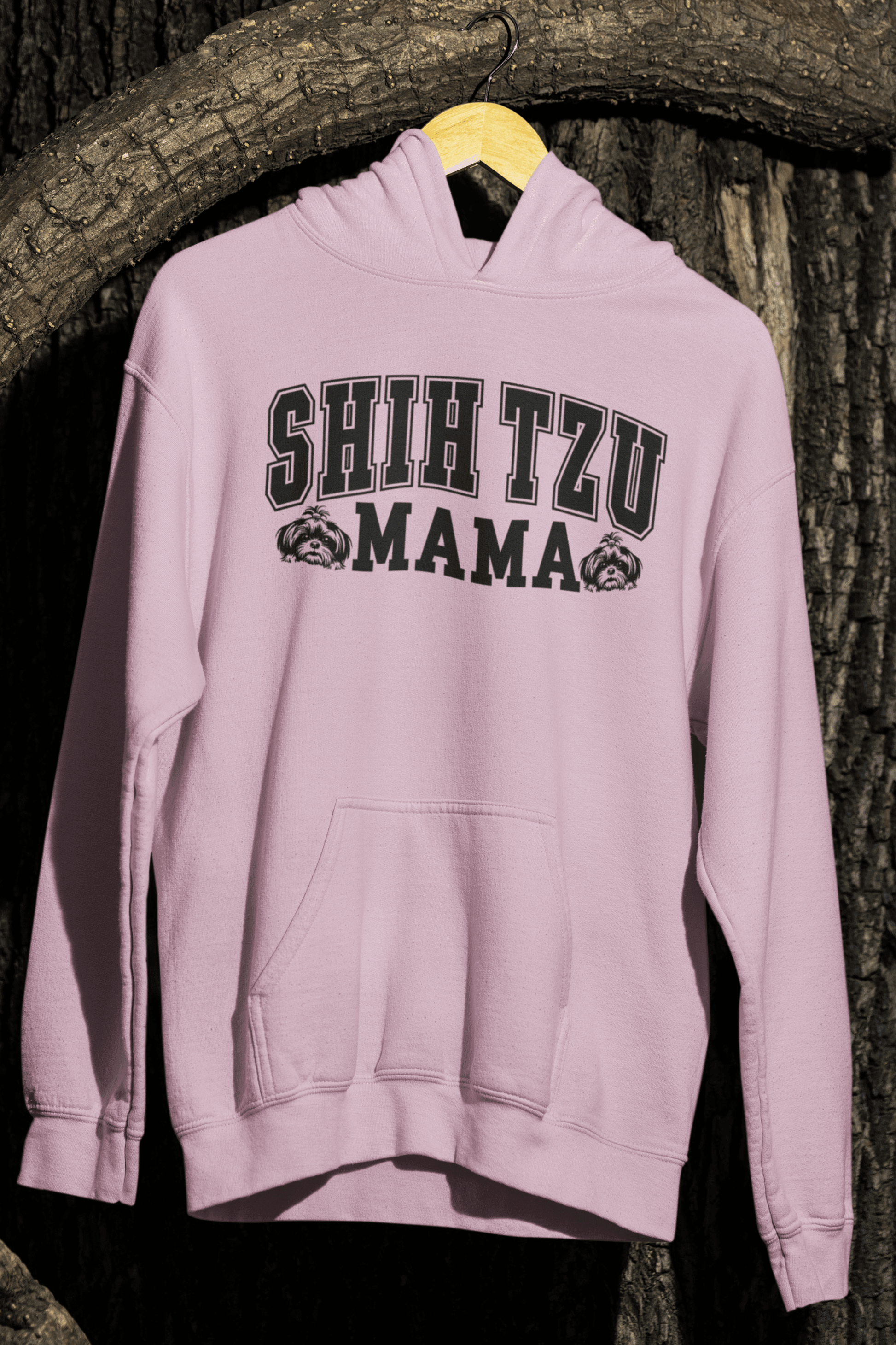 Shih Tzu Mama Hooded Sweatshirt - Shih Tzu Gifts