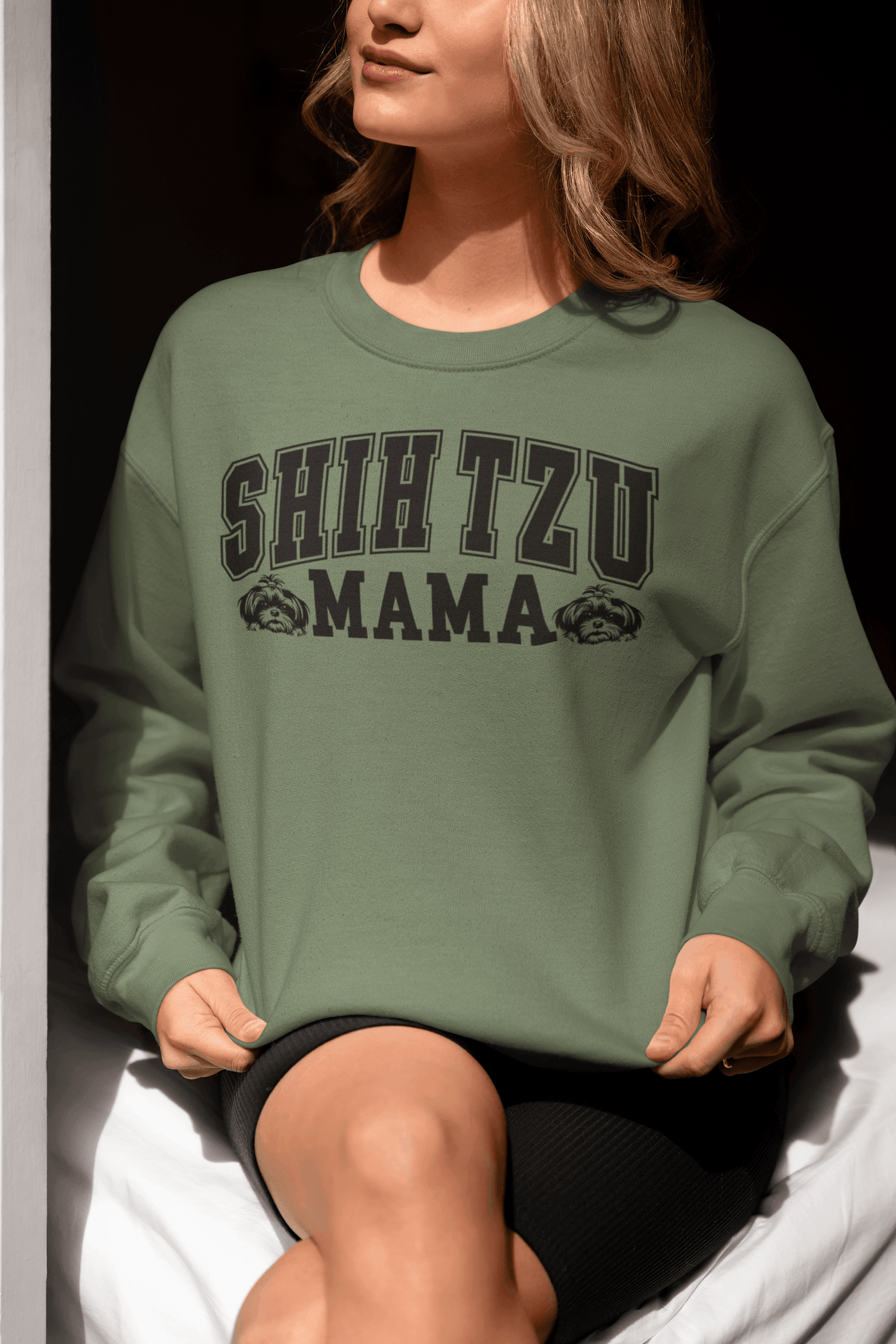 Shih Tzu Mama Sweatshirt - Shih Tzu Gifts