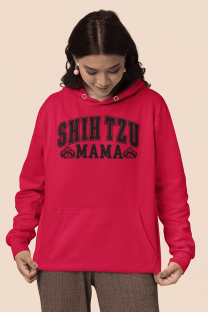 Shih Tzu Mama Hooded Sweatshirt - Shih Tzu Gifts