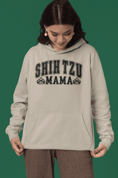 Shih Tzu Mama Hooded Sweatshirt - Shih Tzu Gifts