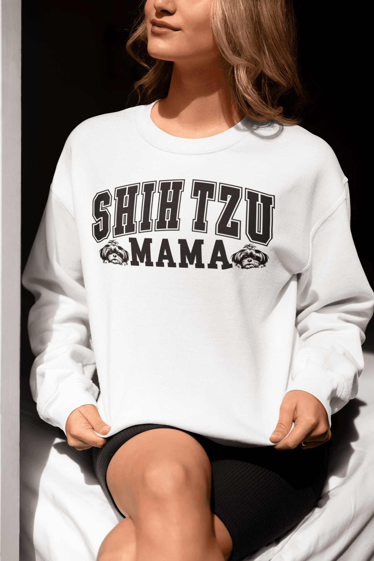 Shih Tzu Mama Sweatshirt - Shih Tzu Gifts