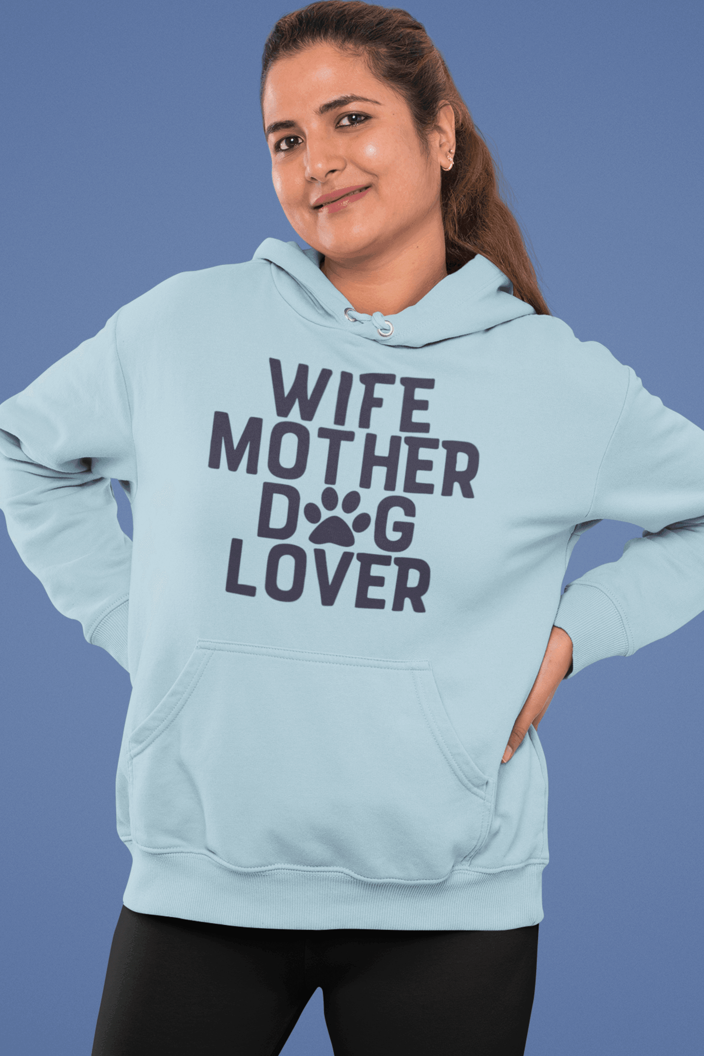 Wife Mother Dog Lover Hooded Sweatshirt - Shih Tzu Gifts