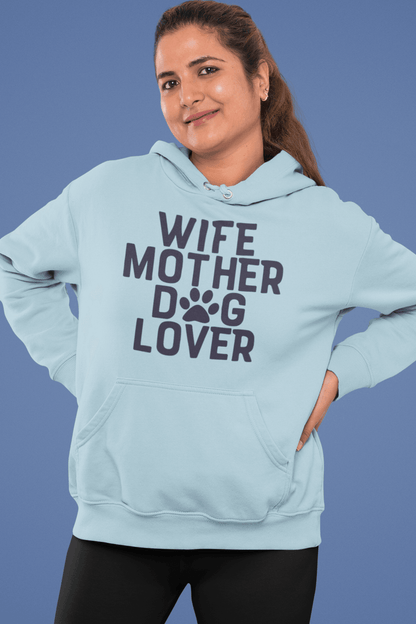 Wife Mother Dog Lover Hooded Sweatshirt - Shih Tzu Gifts