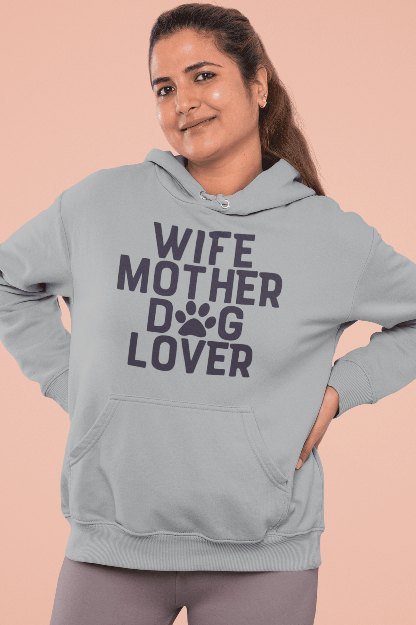 Wife Mother Dog Lover Hooded Sweatshirt - Shih Tzu Gifts