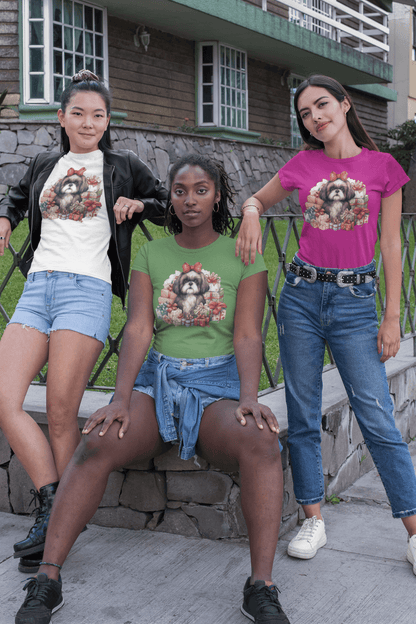 Christmas Gifts Shih Tzu T-Shirt – Perfect Holiday Gift for Dog Lovers - Shih Tzu Gifts