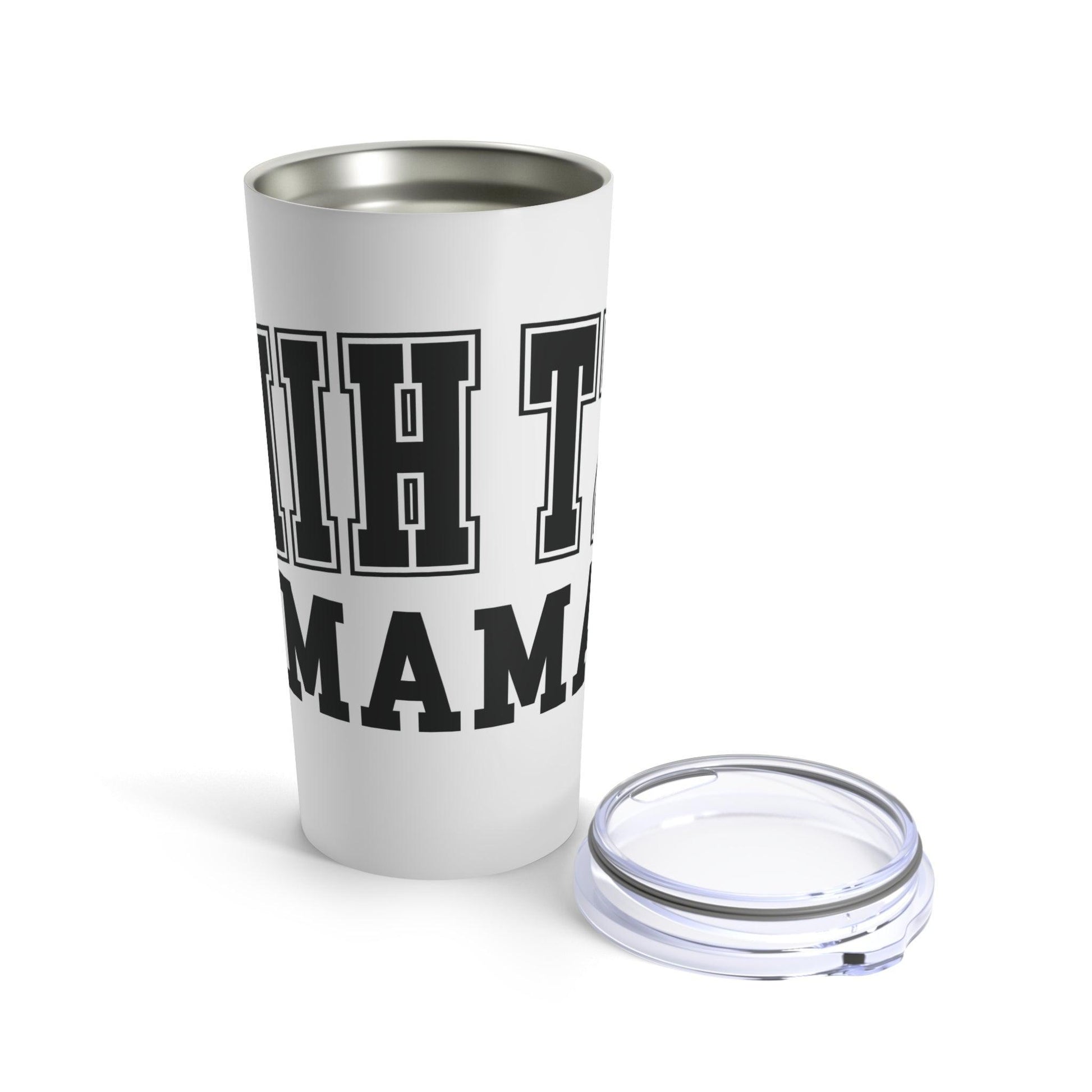 Shih Tzu Mama White Tumbler - Shih Tzu Gifts