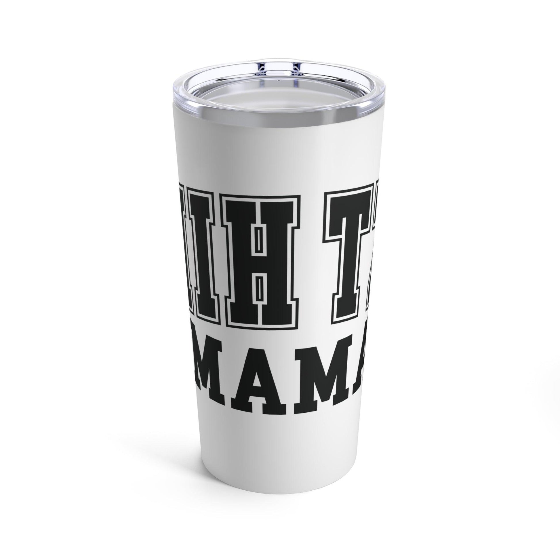 Shih Tzu Mama White Tumbler - Shih Tzu Gifts