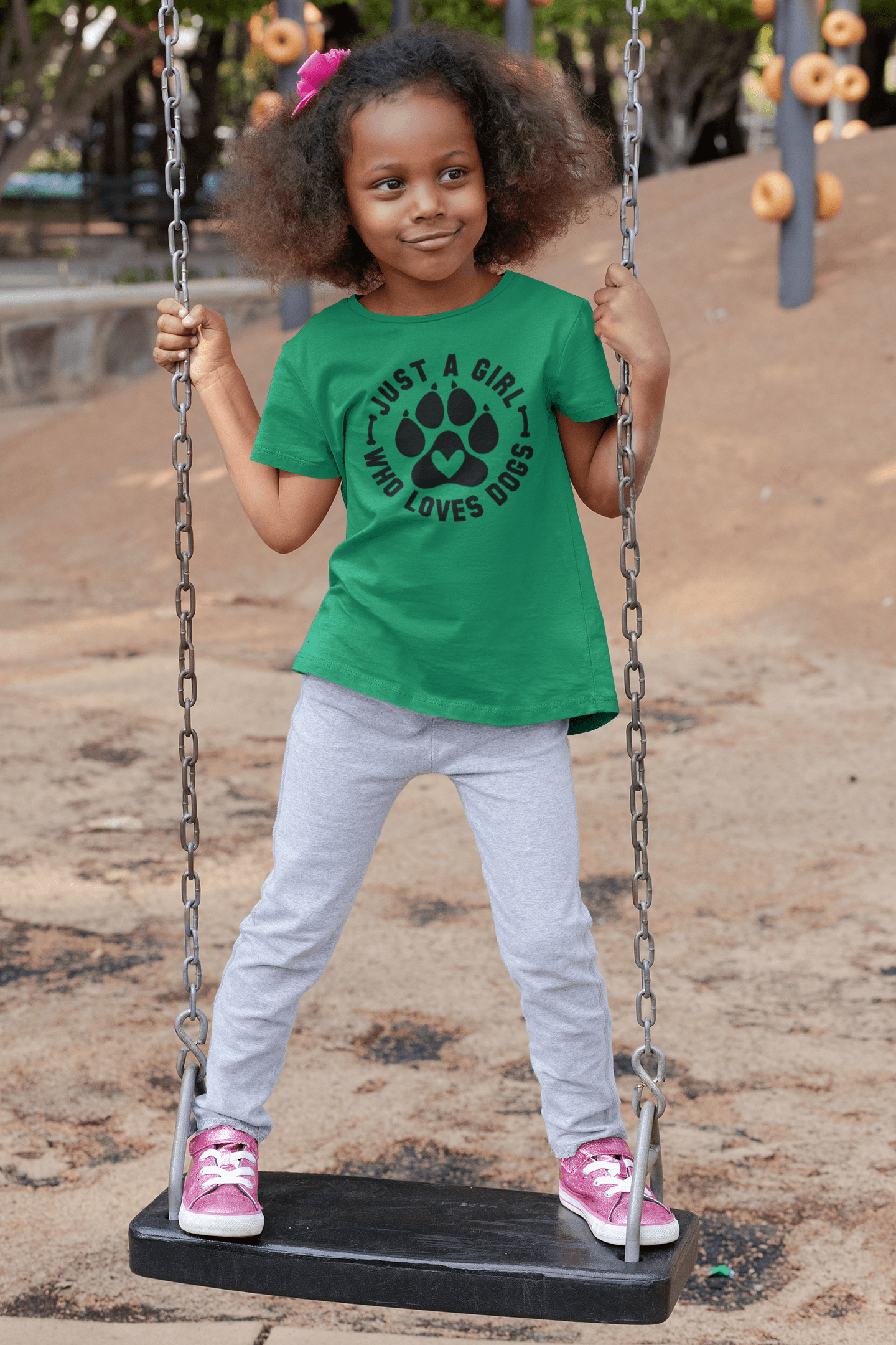 Just a Girl Who Loves Dogs - Youth Short Sleeve Tee