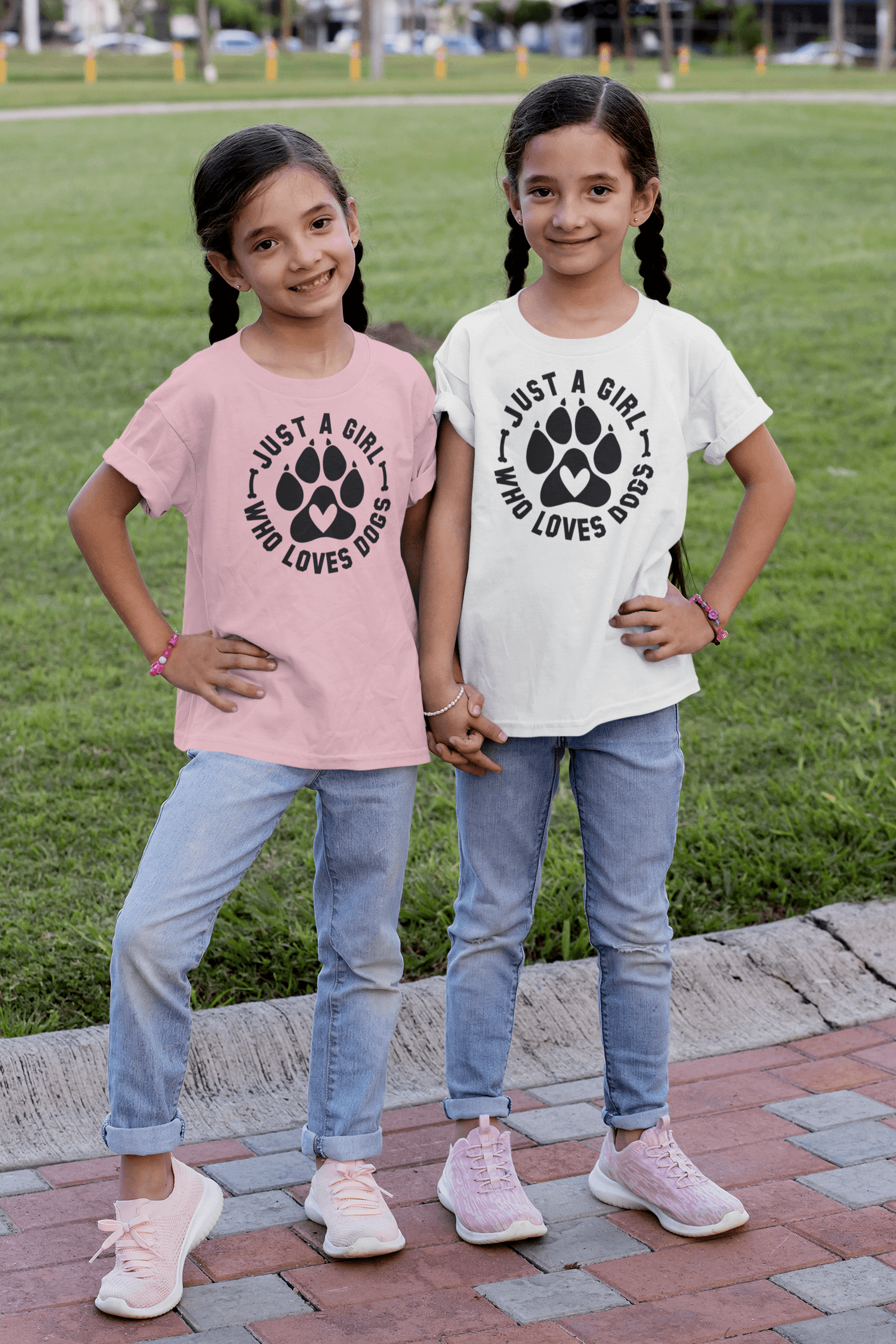 Just a Girl Who Loves Dogs - Youth Short Sleeve Tee