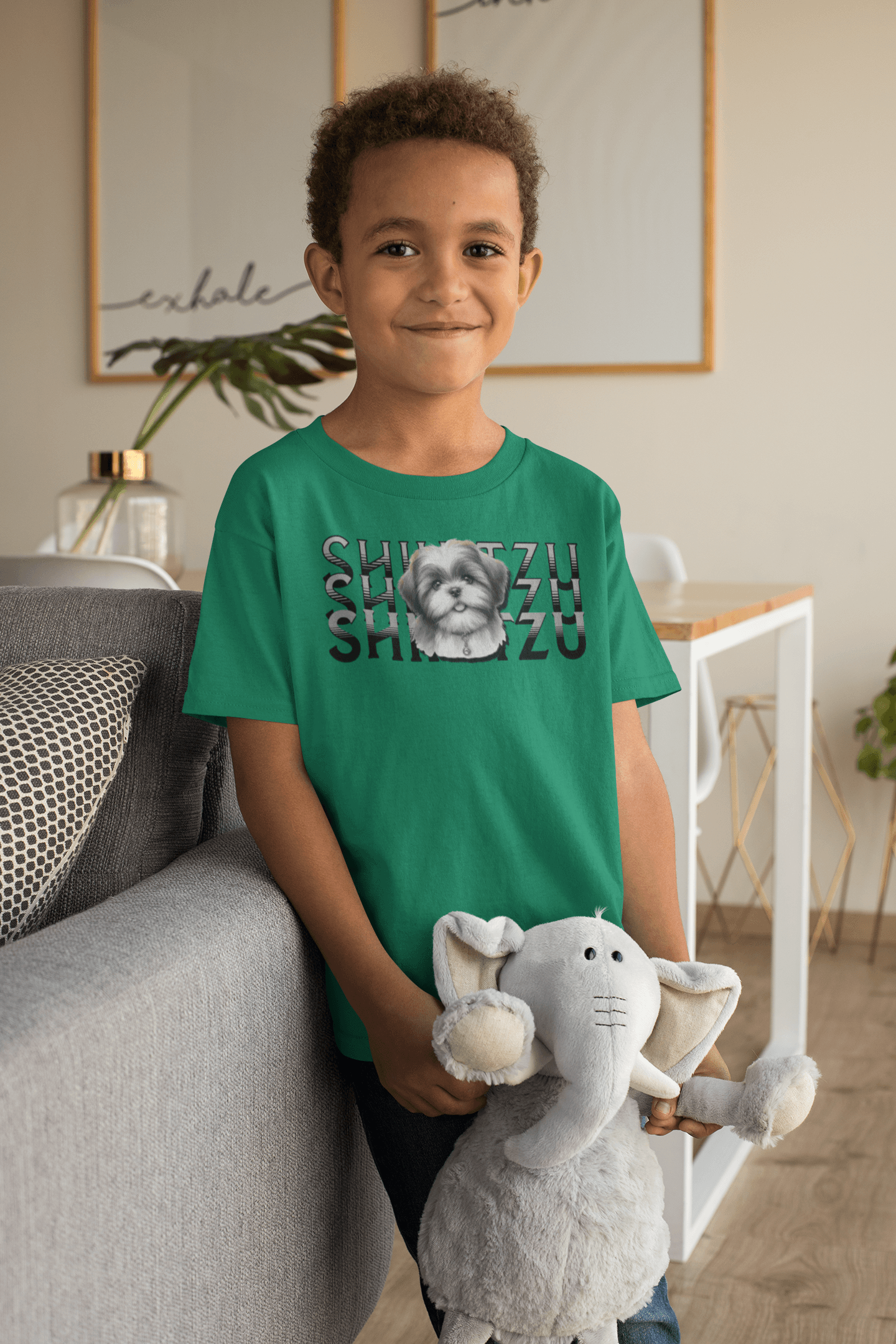 Shih Tzu Stack Youth Shirt - Cute Gift for Sisters and Dog Lovers