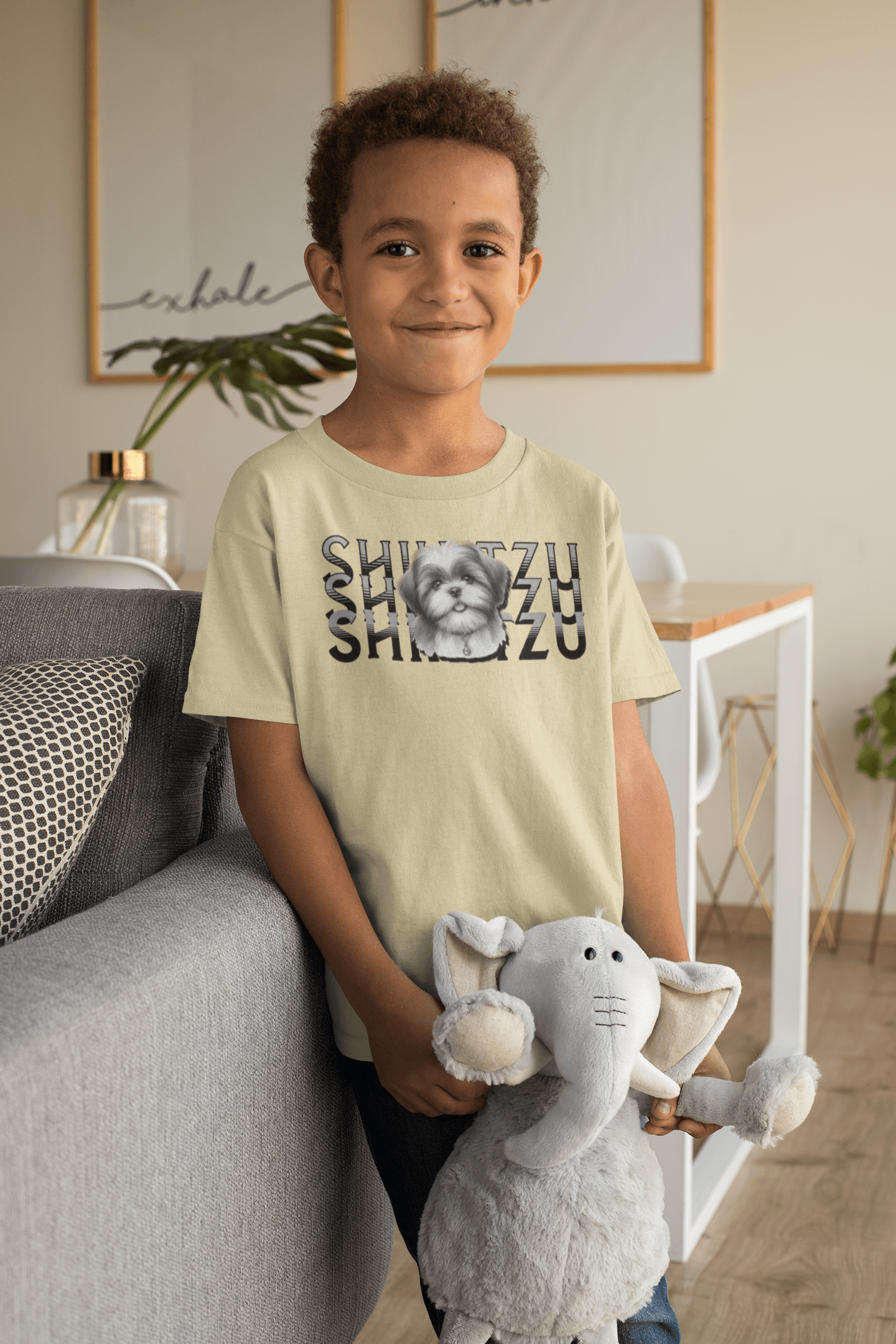 Shih Tzu Stack Youth Shirt - Cute Gift for Sisters and Dog Lovers