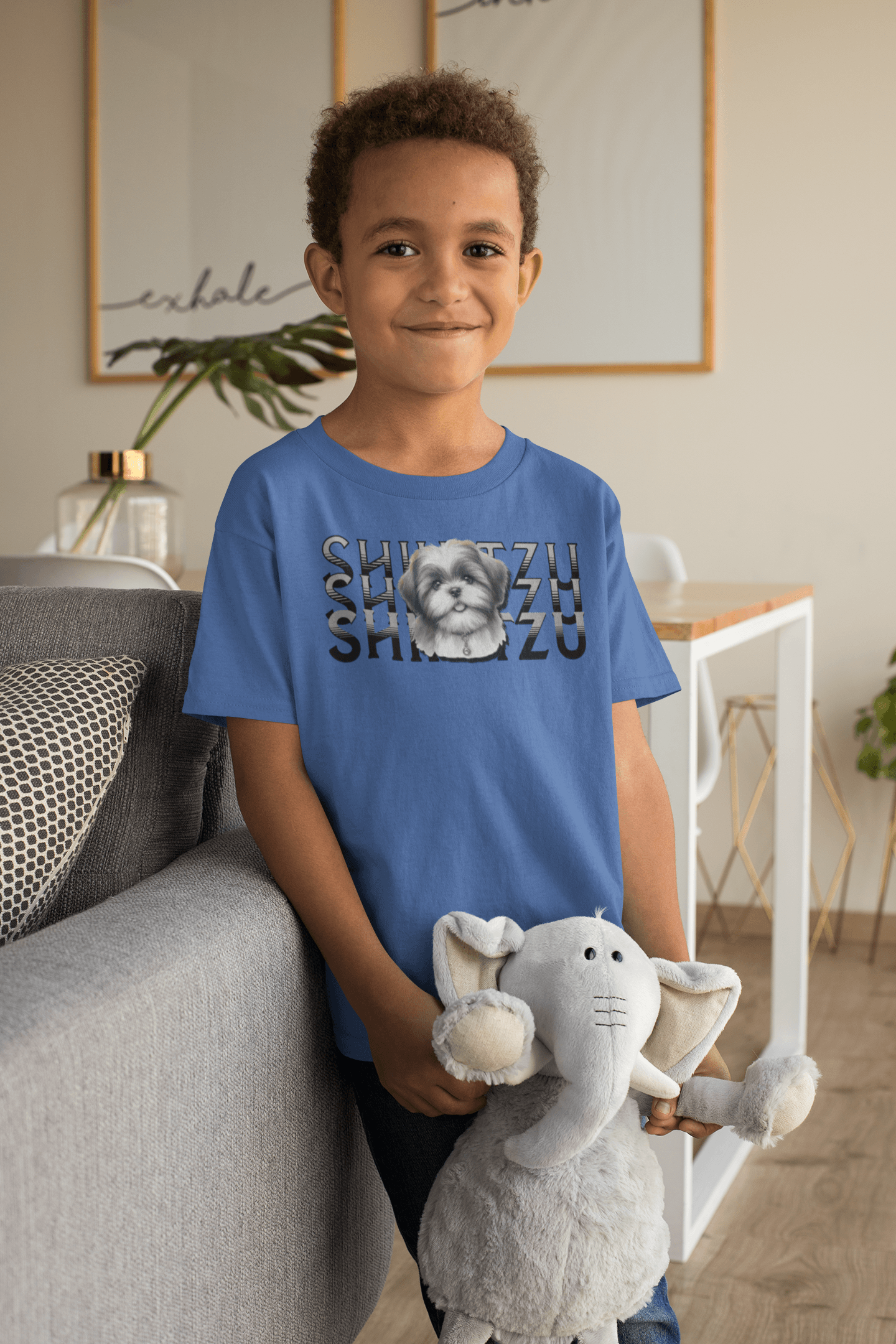 Shih Tzu Stack Youth Shirt - Cute Gift for Sisters and Dog Lovers