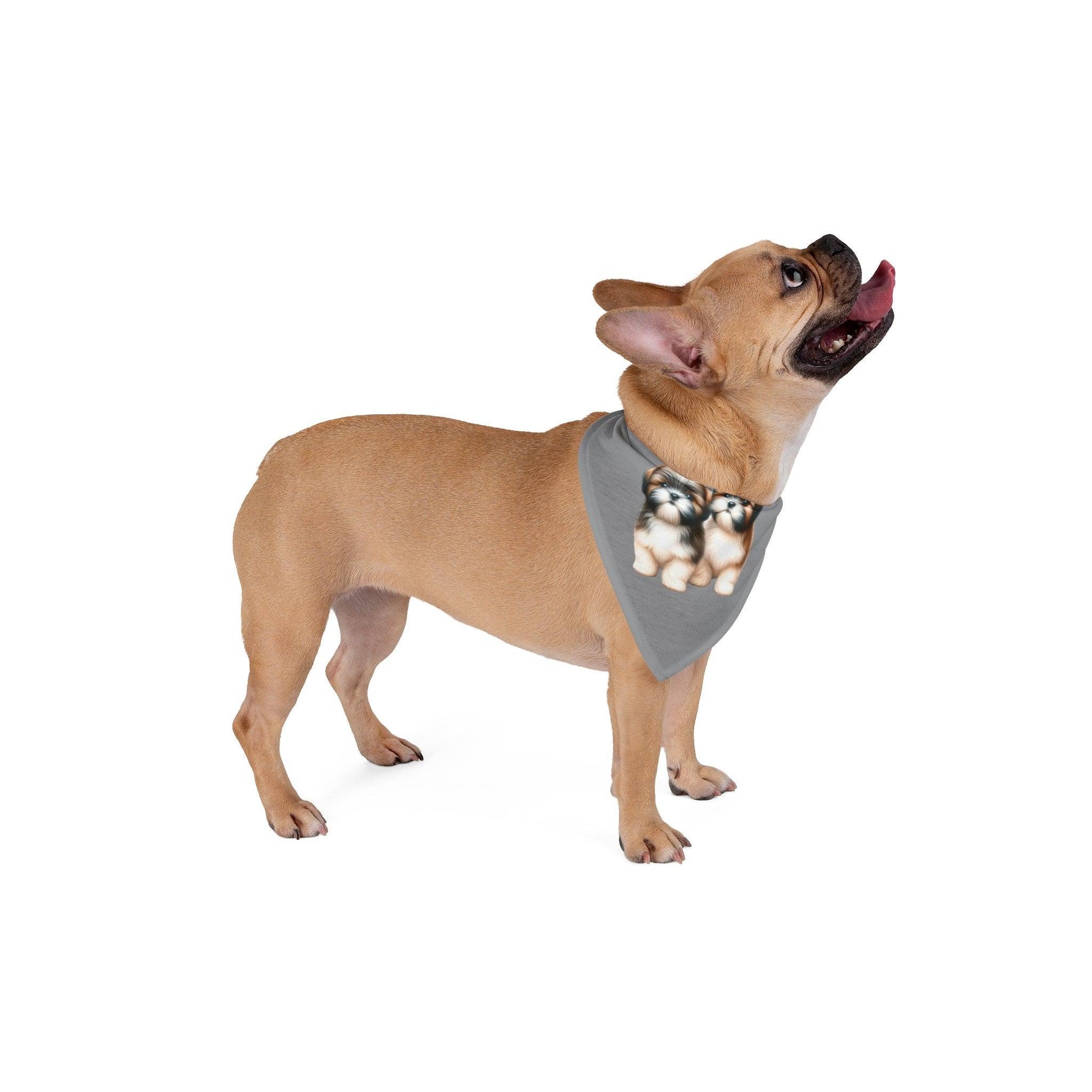Two Babies Shih Tzu Pet Bandana - Shih Tzu Gifts